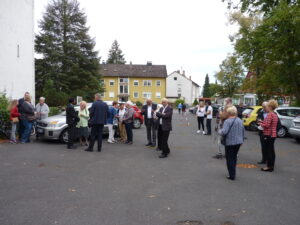 Begrüßung Pfarrer Jeschner