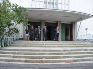 Begrüßung Pfarrer Jeschner