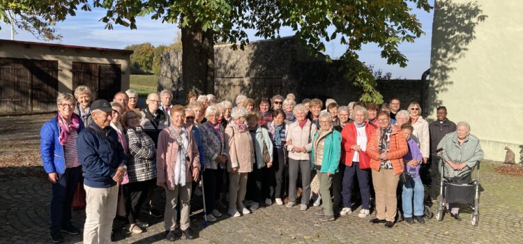 17.10.2024 Seniorenfahrt zum Adlersberg 17.10.2024 Seniorenfahrt zum Adlersberg
