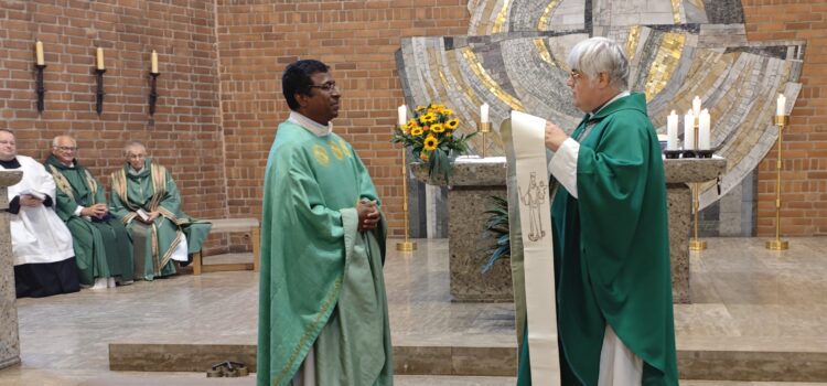 Abschiedsgottesdienst für Pfarrvikar Celestine